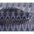 thumbnail image 4 of oneOone Viscose Chiffon Fabric Ogee Ikat Decor Fabric Printed BTY 42 Inch Wide, 4 of 4