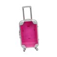 thumbnail image 3 of HILABEE Mini Suitcase Candy Box Portable Eyelash Holder for Makeup Kids Toy Dress up Rose Red, 3 of 9