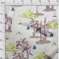 thumbnail image 3 of oneOone Rayon Lime Fabric Tropical Beach Fabric For Sewing Printed Craft Fabric By The Yard 56 Inch Wide, 3 of 4
