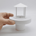thumbnail image 4 of Floating Mist Dispenser Ultrasonic Humidifier Generators Nebulizer Water Fountain Mist Maker for Mini Pool Pond(White), 4 of 7