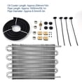 thumbnail image 4 of Engine Oil Coolers Kit, Rustproof Auto Manual Transmission Oil Cooler  For Cars, 4 of 8