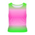 thumbnail image 2 of Plebaso 2025 Womens Ruched Tank Tops Slim Crewneck Sleeveless Shirts Fashion Printed Going out Blouses, 2 of 4