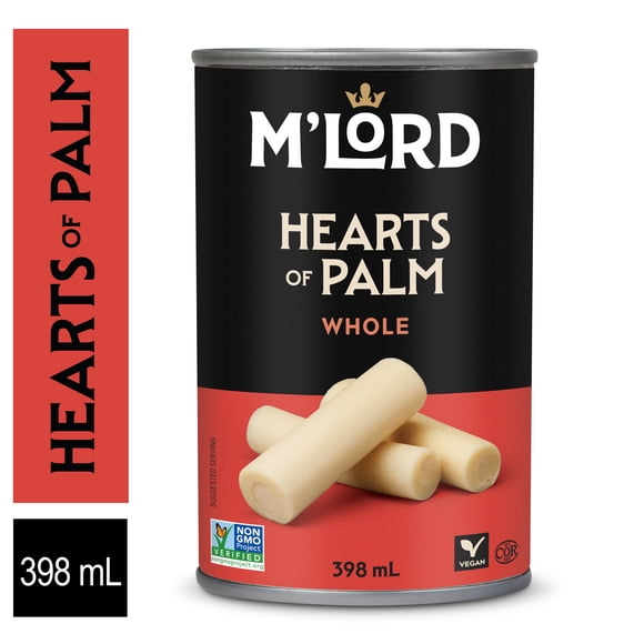M'Lord Whole Hearts of Palm, 398ml
