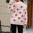 thumbnail image 4 of RKSTN Sweaters for Women Fashion Sleeves Round Neck Loose Tops Blouse Knitted Sweater Fall Sweaters, 4 of 5