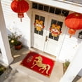 thumbnail image 5 of TIELUTT 2026 Year Door Mat Horse Year Velvet Entrance Rug Non Welcome Mat for Home Entryway Front Door Sofa Blankets and Throws Designer Rugs for Bedroom Throws Blanket 311 Blanket, 5 of 5