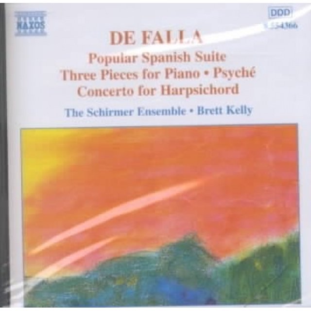 De Falla: Suite Populaire Espagnole, etc / Ensemble Schirmer