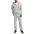 thumbnail image 4 of Pantalon de Survêtement en Molleton Léger pour Hommes (3TG Gris Chiné), 4 of 4