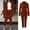 P-Coffee, variant on 2025 Women Solid Long Sleeved Snow Pants Womens Bib Overalls Suit Pockets Trousers Pants Pant Suits for Women Dressy Wedding Guest Suit Elegant