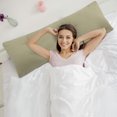 thumbnail image 3 of Unique Bargains Silky-Soft Pillowcase Microfiber Body Pillow Case Cover with Envelope Closure, 3 of 9
