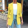 thumbnail image 2 of Timegard Womens Jackets Plus Size Button Work Jackets Business Casual Fitting Slim Comfy Suit Jacket, 2 of 6