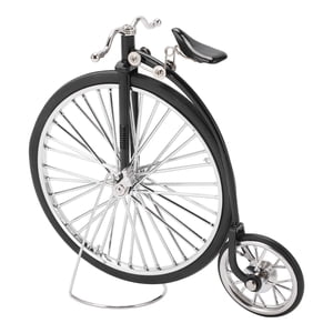 Toy Bike Ornament, modèle de vélo Black Big Retro Bike Mold Modèle Top-Notch Performance