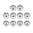 thumbnail image 1 of Uxcell Billes de Roulement Métriques en Acier Inoxydable 304 de Qualité G100 Billes de Précision 25 mm /0,98 Pouces, 1 of 3