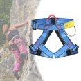 thumbnail image 3 of Climbing Straps Protect Waist Gurness Half Body Harness for Climbing Tree Blue, 3 of 8