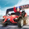 thumbnail image 2 of 12V Two Seat Kids Ride on Racing Sport Slingshot Car Red, 2 of 5