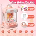 thumbnail image 5 of MesaSe Machine à Griffes pour Enfants Mini Distributeurs Automatique Attrape-Bonbons Distributeur de Prix Jouets pour Filles Garçons Machine de Jeu d'Arcade Électronique à Griffes pour Fête Anniversaire Cadeaux de Pâques avec Lumières Son, 5 of 5