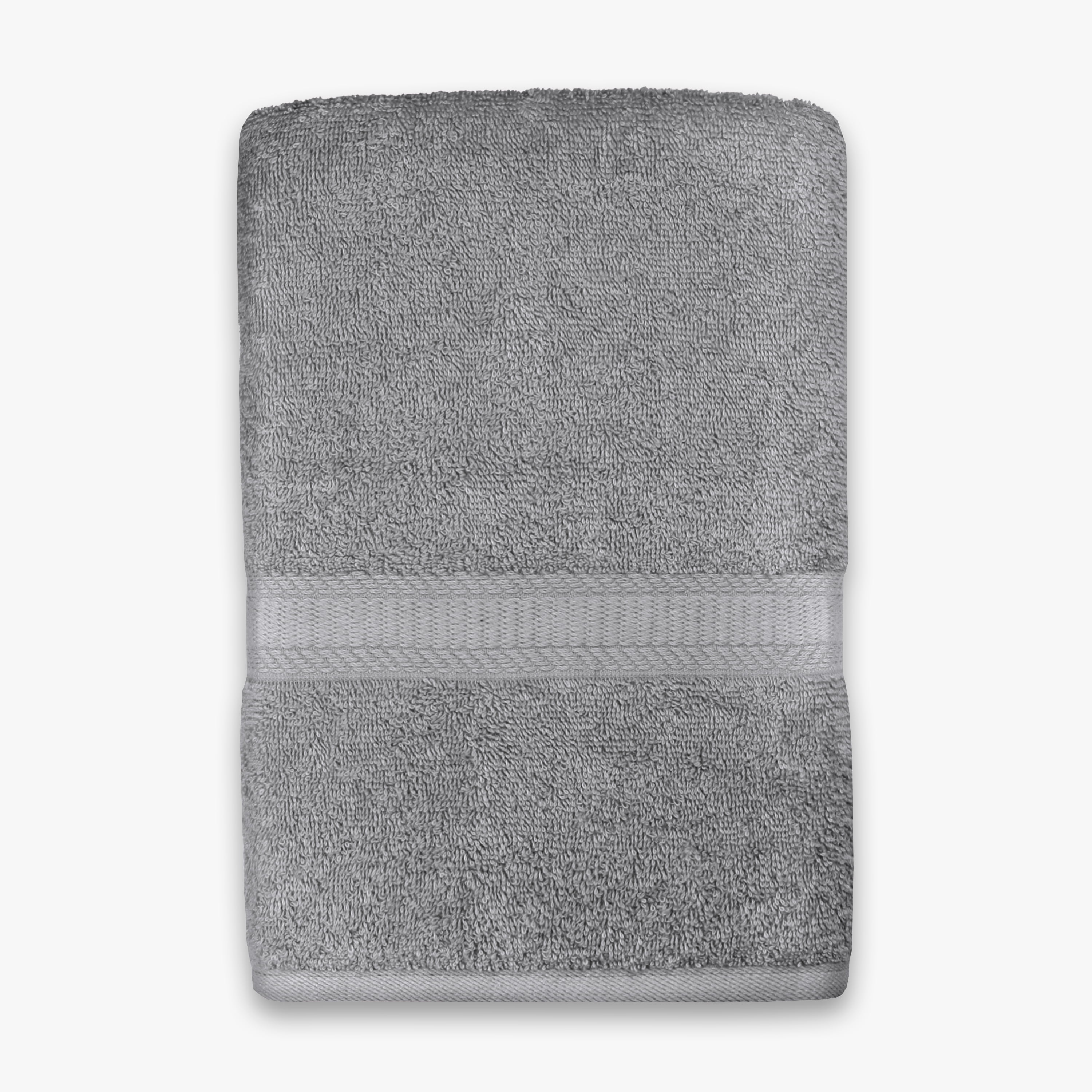 Drap de bain uni Mainstays Basics, doux et résistant, 100 % coton, noir