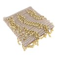 thumbnail image 1 of Abbracc Woven Curtain Tassel Fringe with Beaded Edges for Sewing Decorations Ribbon J, 1 of 8