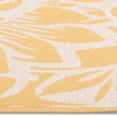 thumbnail image 3 of Erbanica Tapis Jaune à Séchage Rapide à Motif Floral pour Intérieur et Extérieur, Résistant aux Intempéries, Facile à Nettoyer, 3 of 5