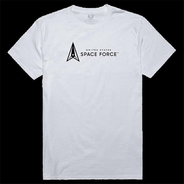 Rapid Dominance RS2-SF2-WHT-01 T-Shirt Graphique Décontracté Force Spatiale US, Blanc - Petit