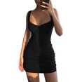 thumbnail image 1 of Wangscanis Female Sleeveless  Low Chest Open Back Sexy Tight Slim Fit Dress, 1 of 3