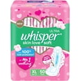 thumbnail image 1 of Whisper Ultra Serviettes Hygiéniques Douces - 50 Pcs (TG), 1 of 5