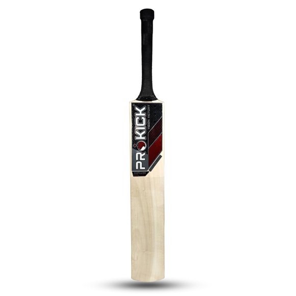 Prokick Vision Victory Impluse Kashmir Willow Cricket Bat - Taille 5, Élevez Votre Expérience de Jeu avec Cette Batte Exceptionnelle / Noir