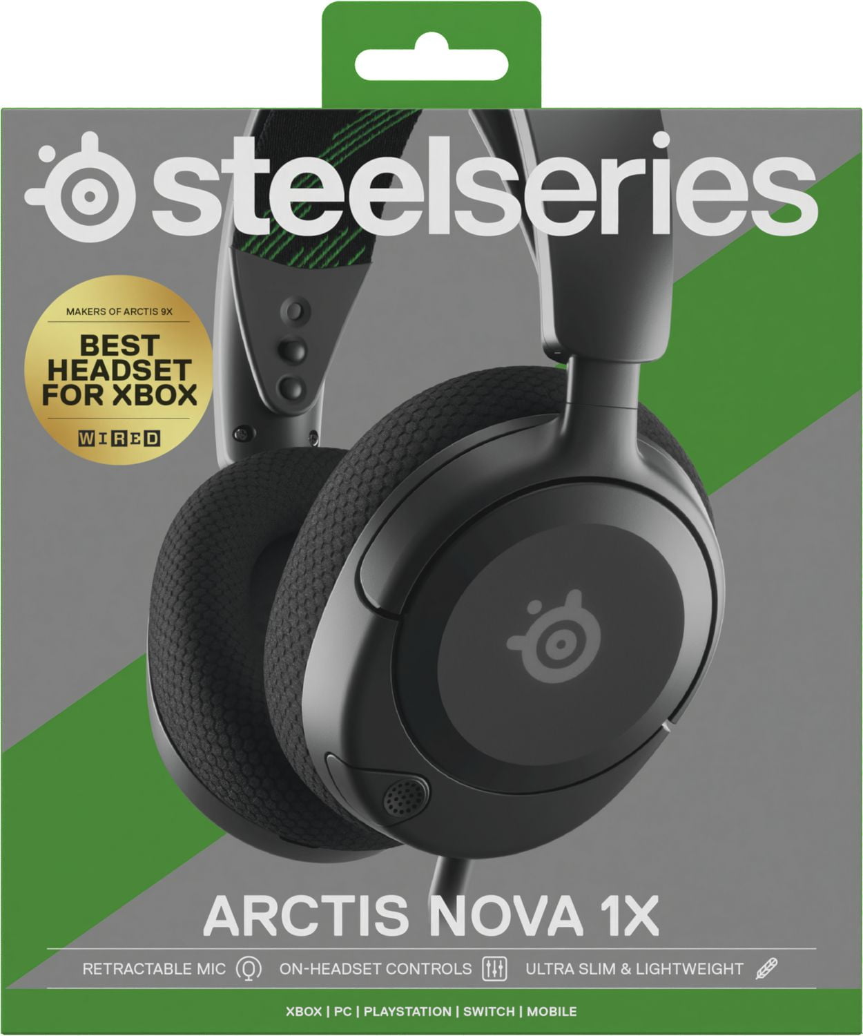 Casque de jeu SteelSeries Arctis Nova 1X (Xbox, PS5/PS4, Switch, PC, Mac, mobile)