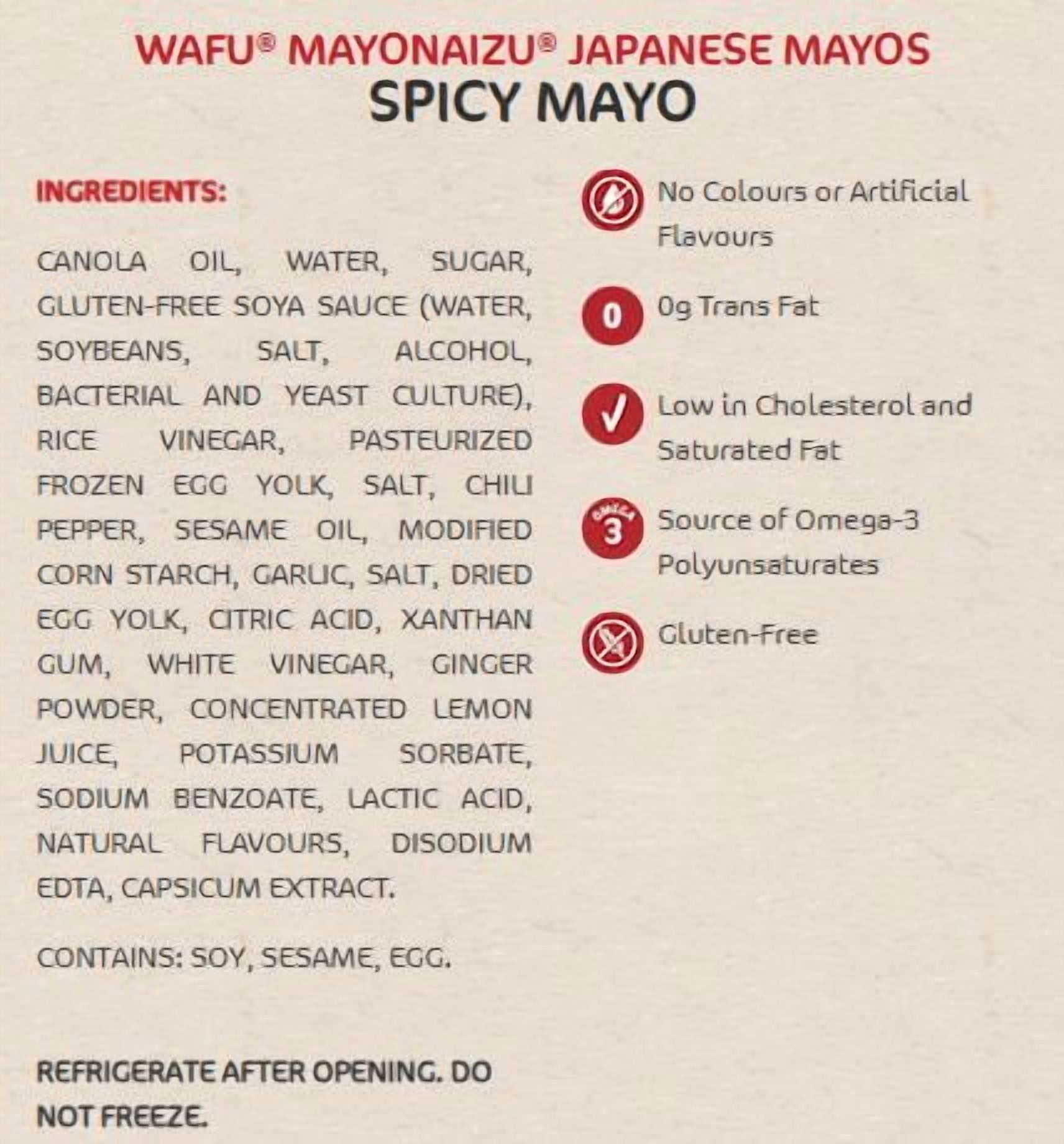 Wafu Spicy Mayonaizu Japanese Style Spread, 250ml - Walmart.ca