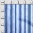 thumbnail image 2 of oneOone Rayon Blue Fabric Stripes Sewing Material Print Fabric By The Yard 56 Inch Wide, 2 of 4