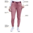 thumbnail image 4 of Adar Pro Pantalon de Jogging de Yoga Ultime pour Femmes, Noir, 4, 4 of 8