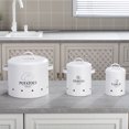 thumbnail image 3 of Binwennn Glass Storage Container Baking Storage Container Set Vacuum Seal Coffee Container Kitchen Storage Vegetable Storage Container Metal Storage Container Vintage Kitchen Vegetable Pots For, 3 of 7