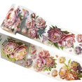 thumbnail image 3 of jifeng Pet Washi Tape Creative Decorative Masking Tape for Card Gift Wrapping Diary Red Peony, 3 of 9
