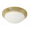 thumbnail image 3 of Good Earth Lighting Adiamo 14-inch Direct Wire Flush Mount Light, Brass, 3 of 4