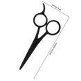 thumbnail image 2 of TABLZONE 2Pcs Mens Grooming Scissors Stainless Steel Black Beard Scissors for Home Use Precision Trimming, 2 of 8
