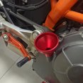 thumbnail image 3 of Black Aluminum Oil Filler Funnel 20mm Universal Oil Catch Drain Motorcycle, 3 of 12