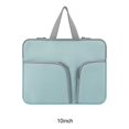 thumbnail image 4 of Housse d'Ordinateur Portable Étanche Sacoche Portable Pochette Protectrice Réutilisable Compartiments de Rangement pour Affaires Vert 10 Pouces, 4 of 9