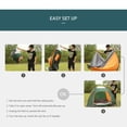 thumbnail image 3 of 2 Person Tent Pop Up Folding Camping Tents with Carrying, 3 of 8