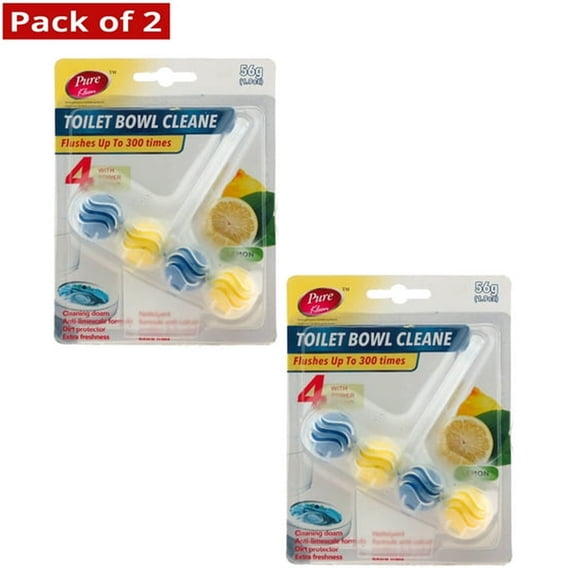 Pure Kleen Toilet Bowl Cleaner Pdq Lemon 56 G Pack of 2