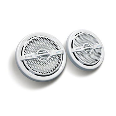 Sony XSMP1611 Haut-Parleurs Marins à Double Cône de 6,5 Po (Blanc)