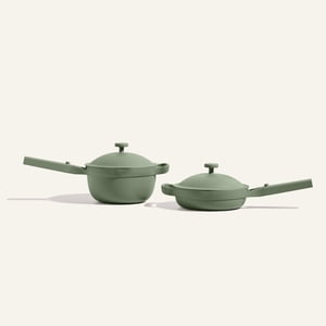 Our Place Mini Cookware Duo (6 piece) Mini (but still very multifunctional) versions of our two bestsellers Sage
