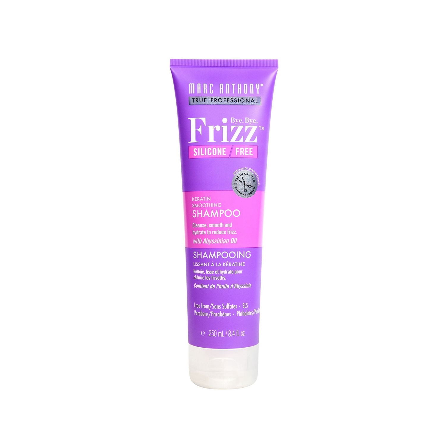 Marc Anthony Bye Frizz Silicone Free Keratin Smoothing Shampoo