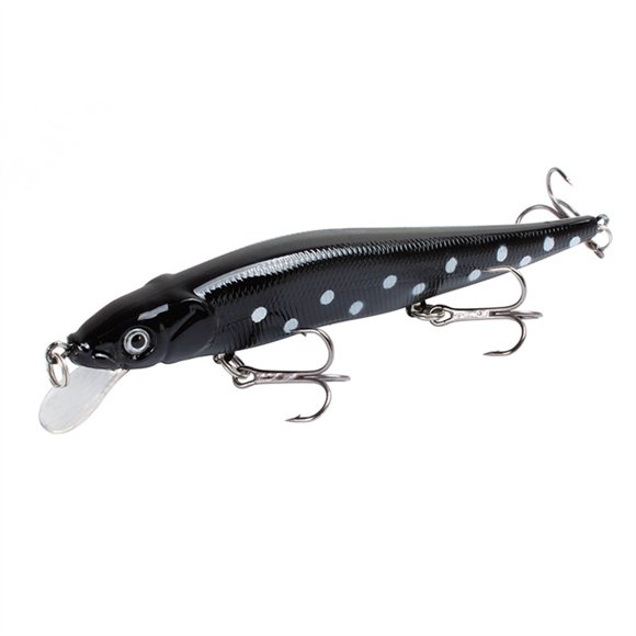 1PCS Leurre de Pêche Minnow 115mm 14g Wobblers Coulant Profond Qualité Artificielle Plastique Appât Dur Crankbait Pesca Achigan Équipement F