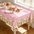 thumbnail image 4 of SLYNSHome Easter Tablecloth Rectangle Easter Bunny Table Cloth Kitchen Table Cover for Dining Room Spring Decor, 4 of 7