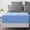 Blue, variant on HCBY Queen Size Deep Pocket Fitted Sheet, 4-Way Stretch Jersey Knit - Ultra Soft & Cooling Bed Sheet for Sleeping Naked, Non-Slip Elastic Mattress Cover, 15 Inch Pocket (White,80"x60"x11.8")