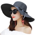 thumbnail image 1 of Coofit Women's Beach Hat Foldable UV Protection Floppy Beach Cap Beach Sun Hat Summer Beach Cap, 1 of 6