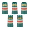 thumbnail image 1 of Lipstore 5 Pieces Golf Club Ferrules Size .370 Taper Tip Adapter Golf Sleeve Ferrules green, 1 of 8