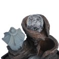 thumbnail image 4 of Fontaine de Bureau Éclairée à DEL, Fontaine de Bureau à DEL, Déco de Bureau Forme Unique Conçue pour le Paysage de Maison et Bureau Décoration Feng Shui Type 9111 Prise UE 220 V, 4 of 8