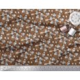 thumbnail image 3 of Soimoi Polyester Crepe Fabric Blossom Floral Printed Craft Fabric by The Yard 52 Inch Wide, 3 of 5
