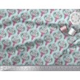 thumbnail image 3 of Soimoi Crepe Silk Fabric Moroccan Damask Fabric Prints By Yard 42 Inch Wide, 3 of 3