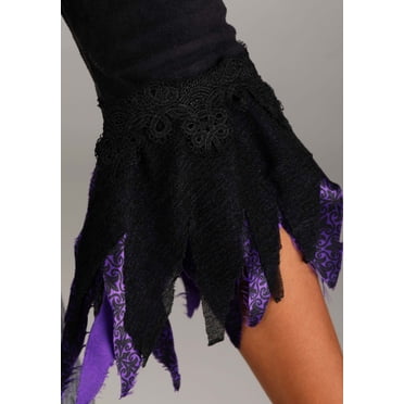 Déguisement de Sorcière Violet Minuit Grande Taille